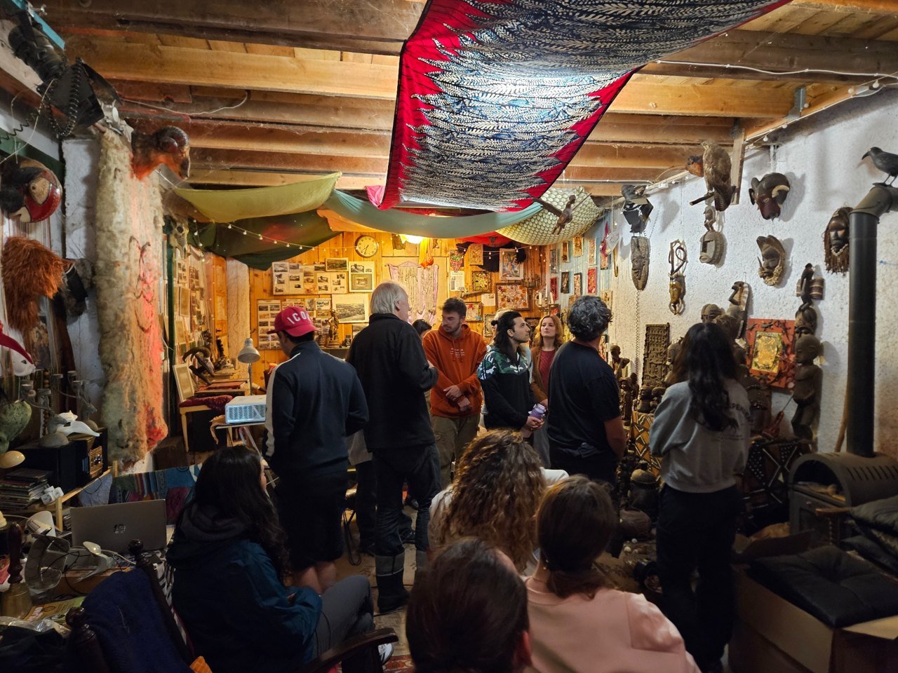 Guests in the Dreamtime Theatre