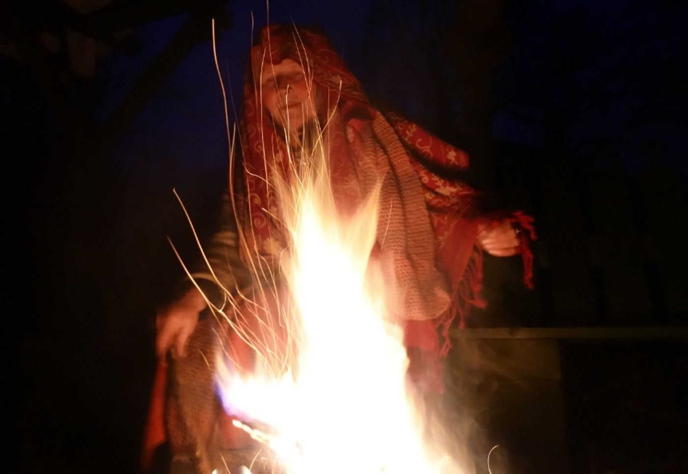 Domowik — the fire