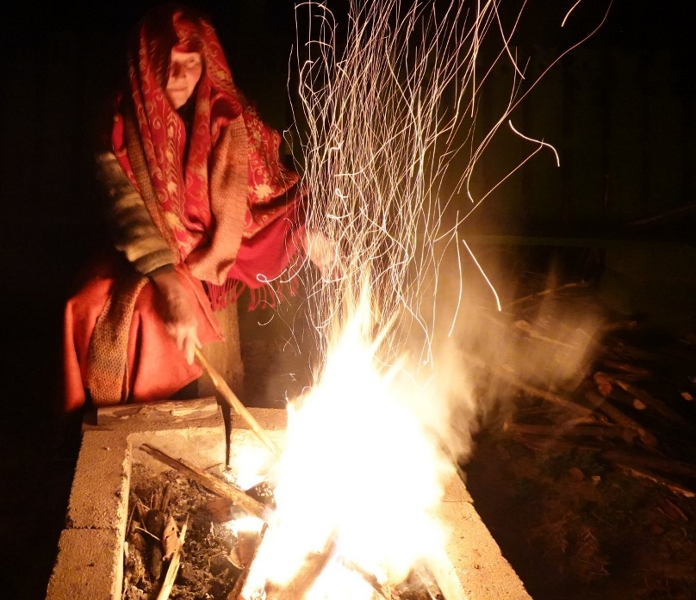 Domowik — the fire